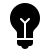 Icon of a lightbulb